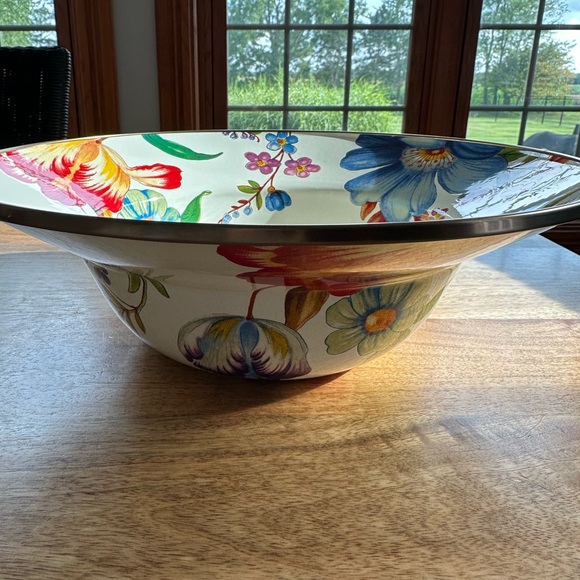 Mackenzie Childs Flower Market Serving bowl - Picture 3 of 5